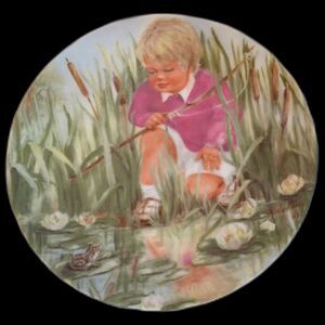 Vintage "Little Prince" Seems Like Yesterday Plate #6 by Rusty Money  8.5" Boy